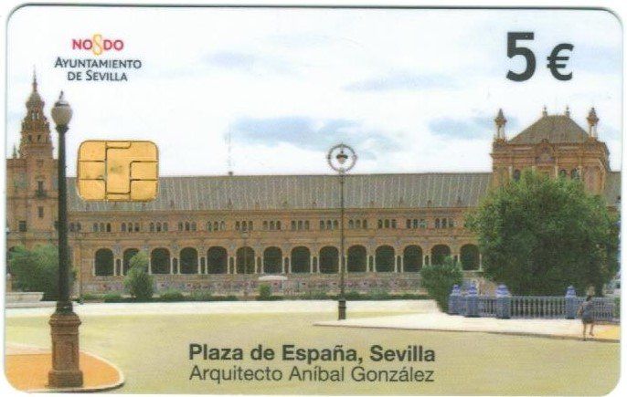 Schede telefoniche: Telefonkarte Spanien Sevilla – Usato da Zürich venduto da Tolima194