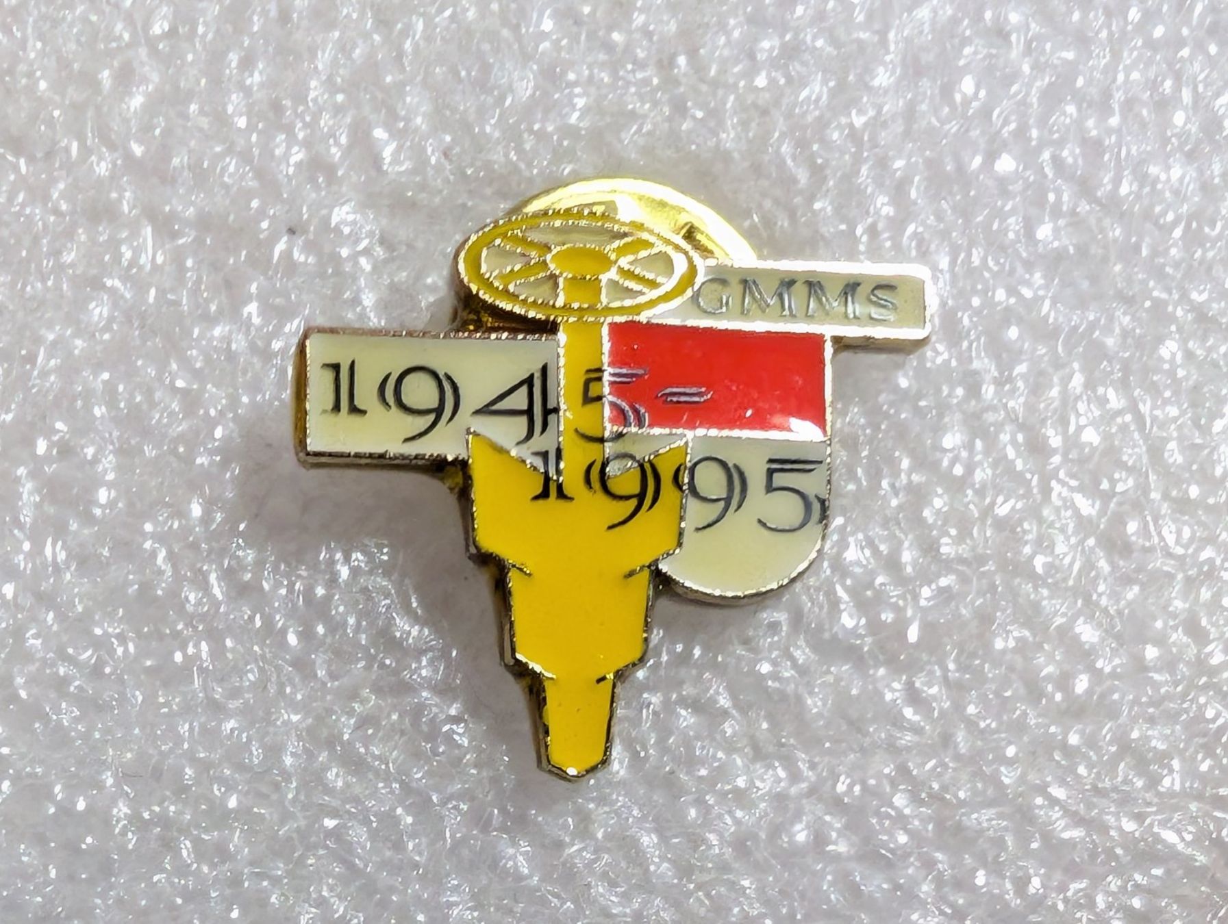Placchette & Badge: Ansteckpin 294: GMMS – Usato da Oppligen venduto da Pin-Fall-Shop