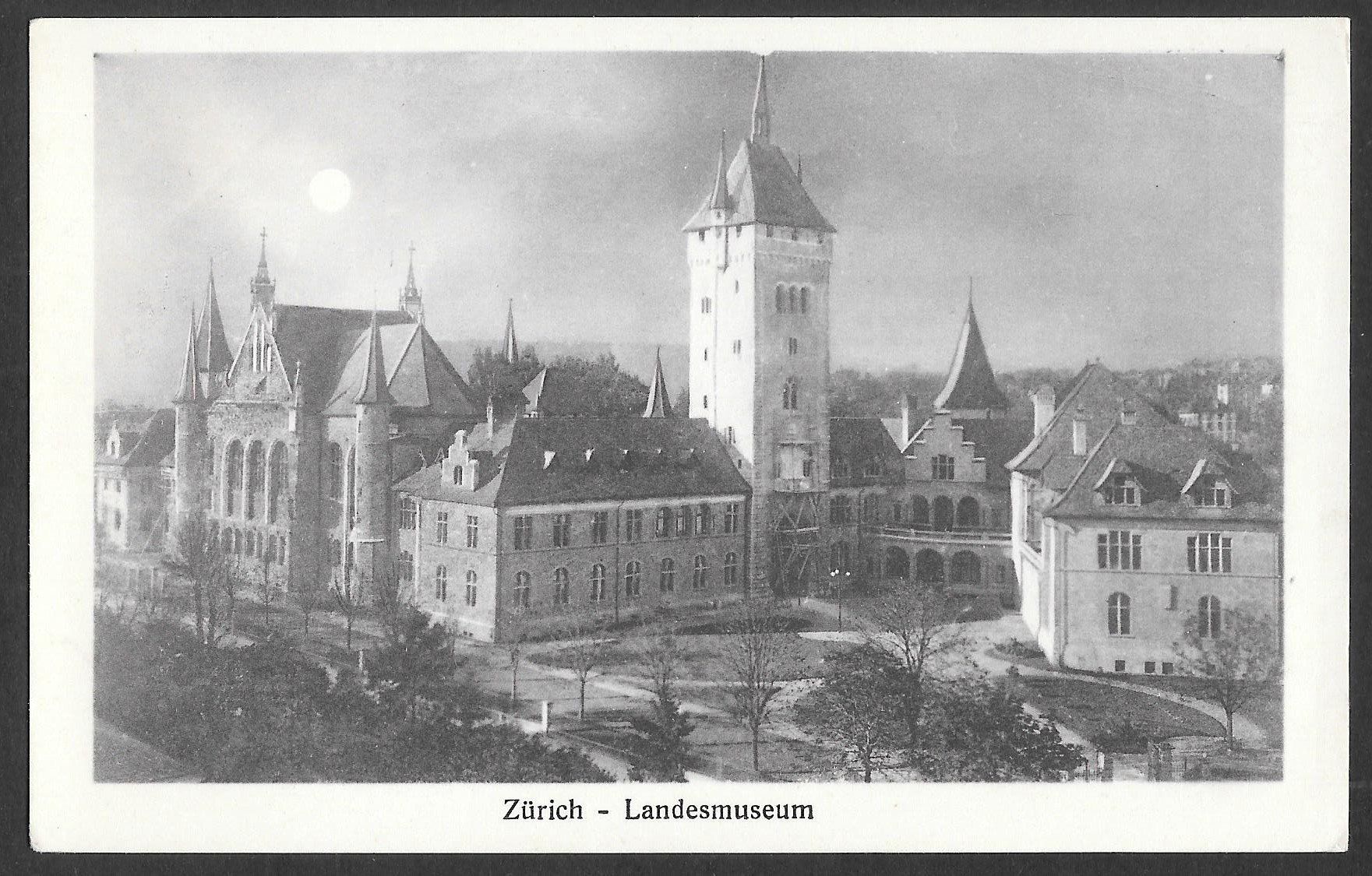 Cartoline postali: Zürich Landesmuseum – Usato da Olten venduto da clotaldi