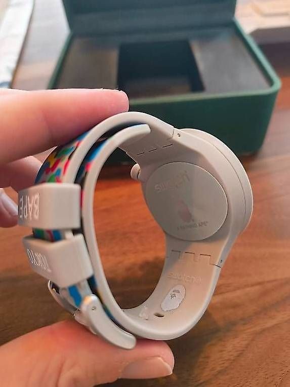 Orologi: Swatch BAPE Tokyo Grey Multi Camo – Usato da Luzern venduto da Pokepas 4
