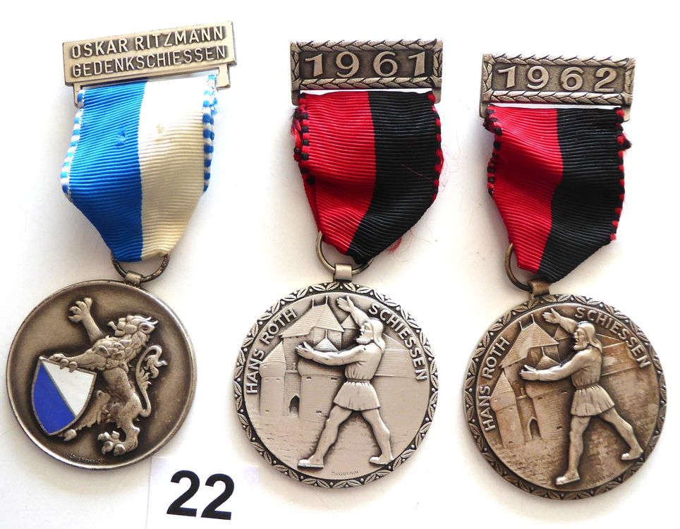 Hans Roth Schiessen 1961,1962, Oskar Ritzmann Gedenksch. (Gebraucht) in ...