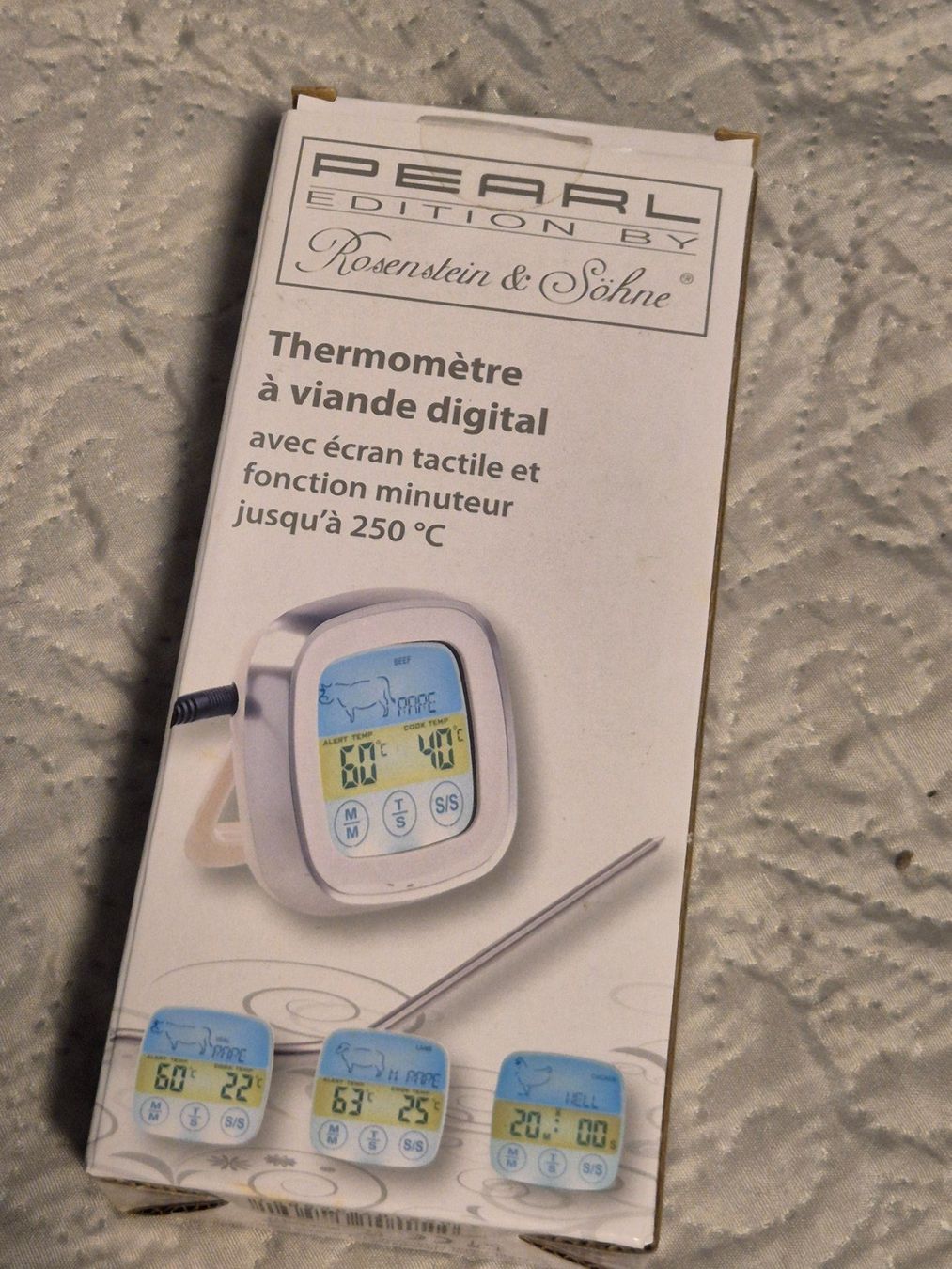 Appareils de cuisine: Digitales Braten Thermometer Rosenstein & Söhne mit Timer... – Neuf avec emballage d'origine à Fraubrunnen par schlafenKuh 1