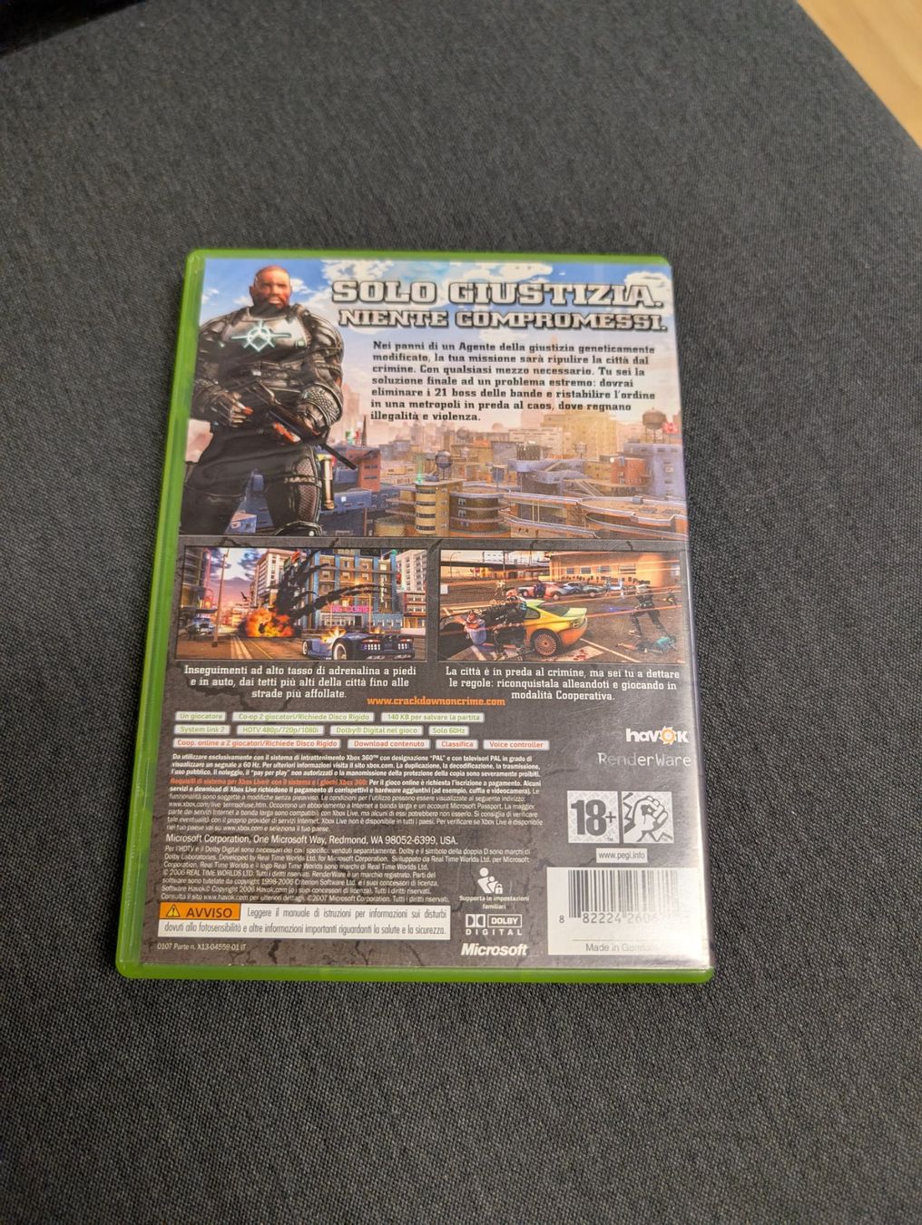 Spiele: Crackdown Microsoft Xbox 360 – Gebraucht aus Giubiasco von Ticinerd 1