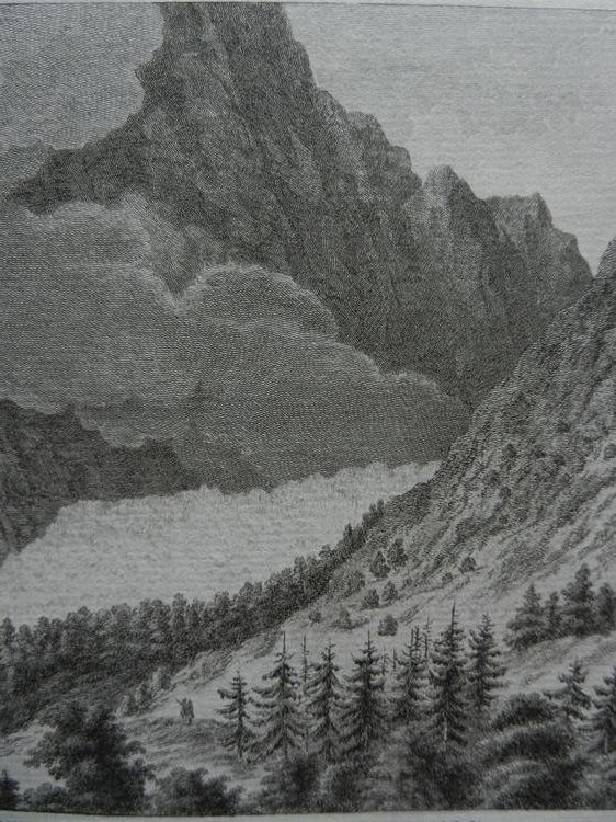 Stiche: Vue glacier Grindelwald – Gebraucht aus Risch von Rischli15 6