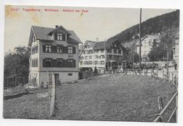 Wildhaus, Abfahrt der Post