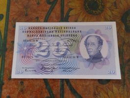 SUISSE  20  Francs  1961  (7013)  Billet