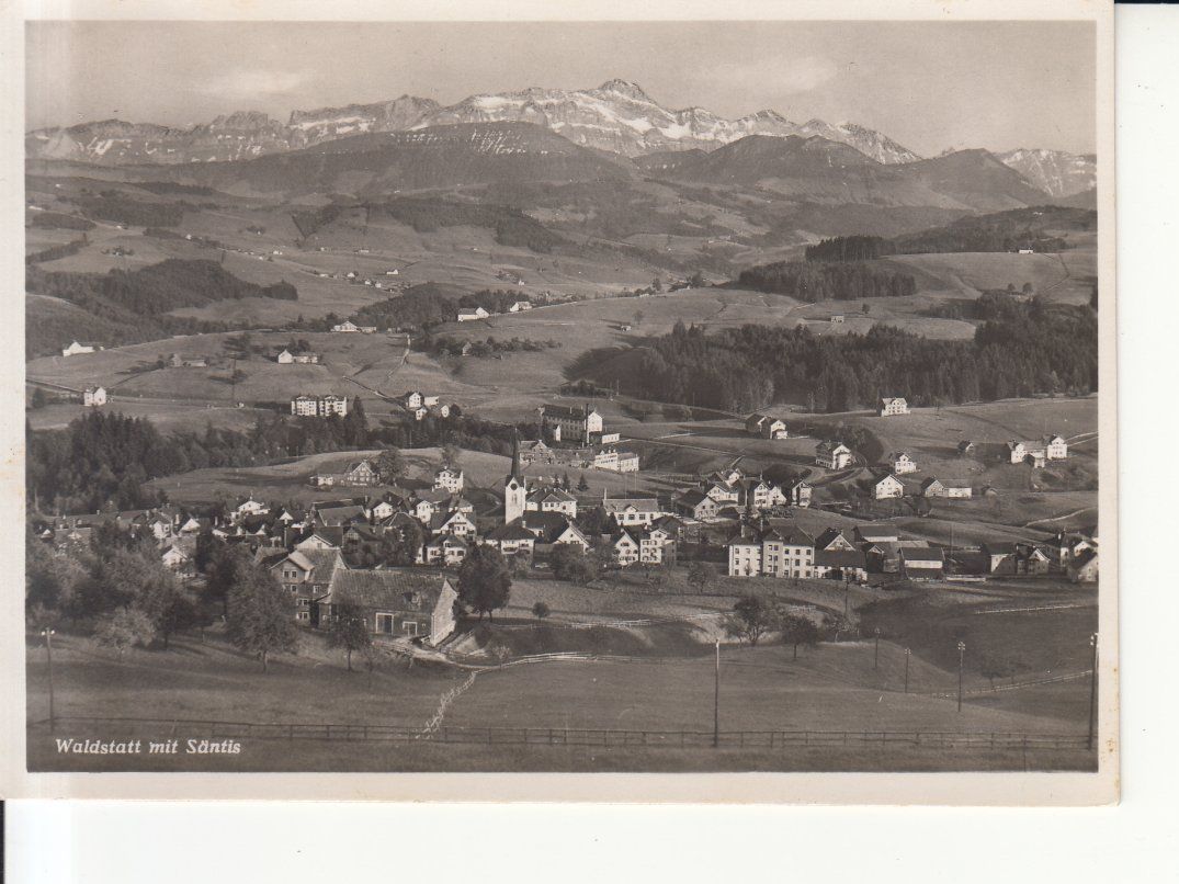 Cartoline postali: Waldstatt ca. 1940 – Usato da Bürglen TG venduto da StampGraf
