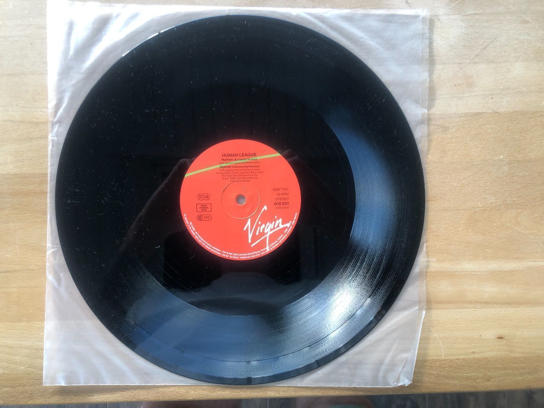 Dischi in vinile: Vinyl EP Human League Human – Usato da Erlinsbach venduto da Basi67 3