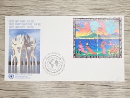 CL22 Enveloppe + Timbre UN / Suisse 1992