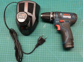 Bosch Professional GSR 12V-15 Set Akkuschrauber neuwertig