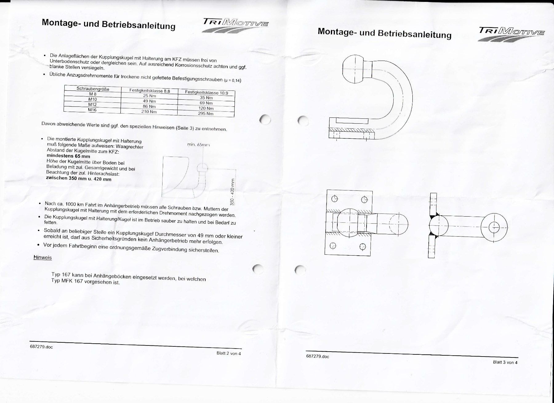Anhängerkupplungen: AHK Kugelkopf – Gebraucht aus Ormalingen von ormabey 3