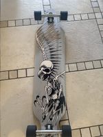 Skeleton Bird Longboard Skateboard