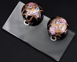 Vintage Murano Ohrclips
