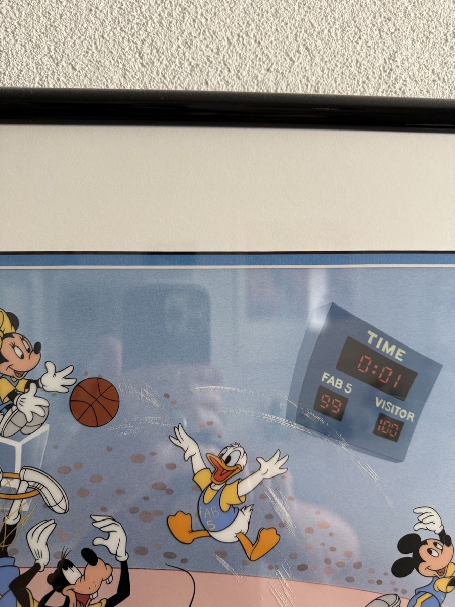 Foto & Immagini: Disney SLAM DUNK WITH FAB FIVE cel limitiert – Usato da Affoltern am Albis venduto da Birdy8910 2