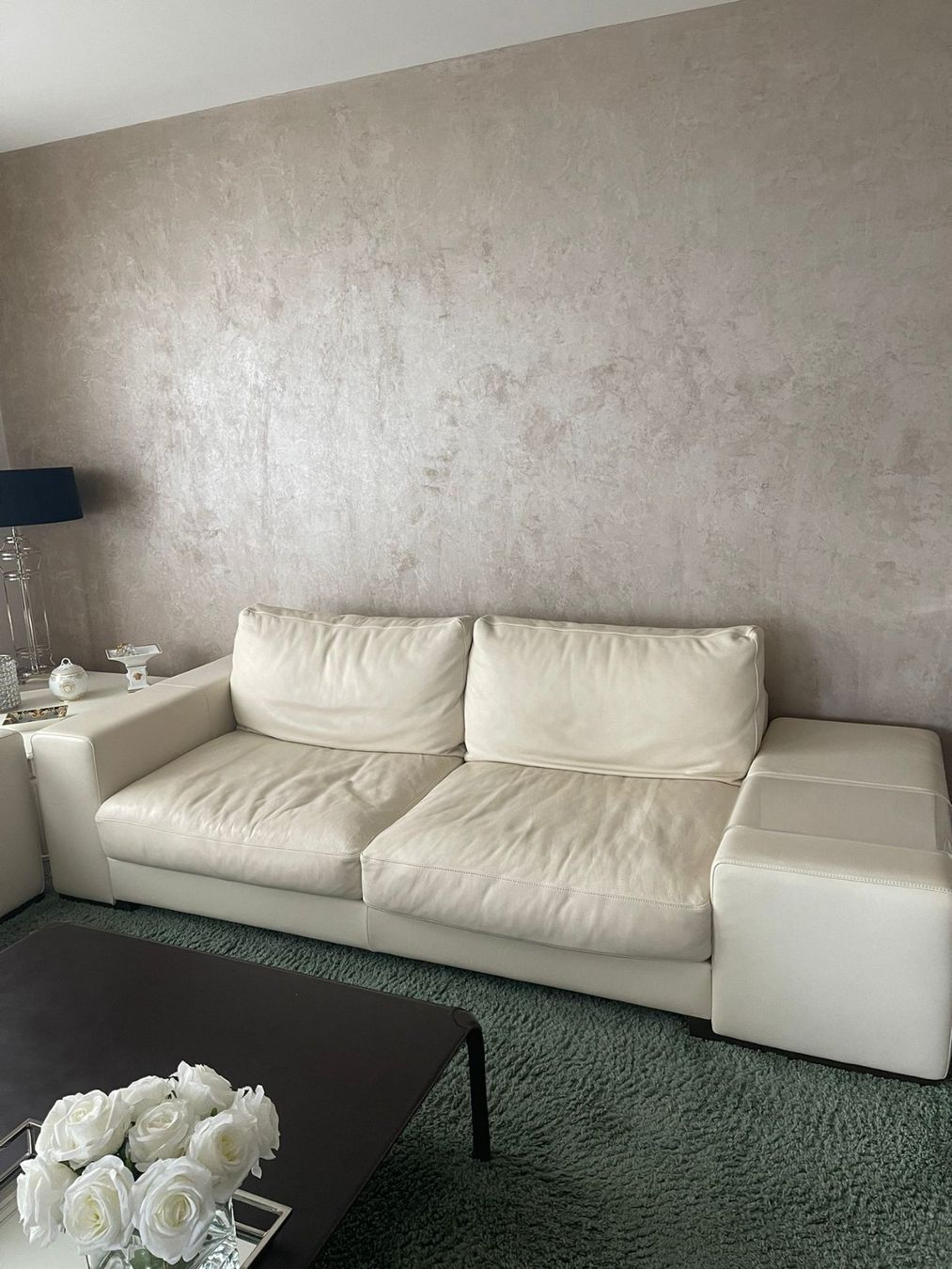 Divani: Polstergruppe Echtleder - Natuzzi – Usato da Dietlikon venduto da Pasquale