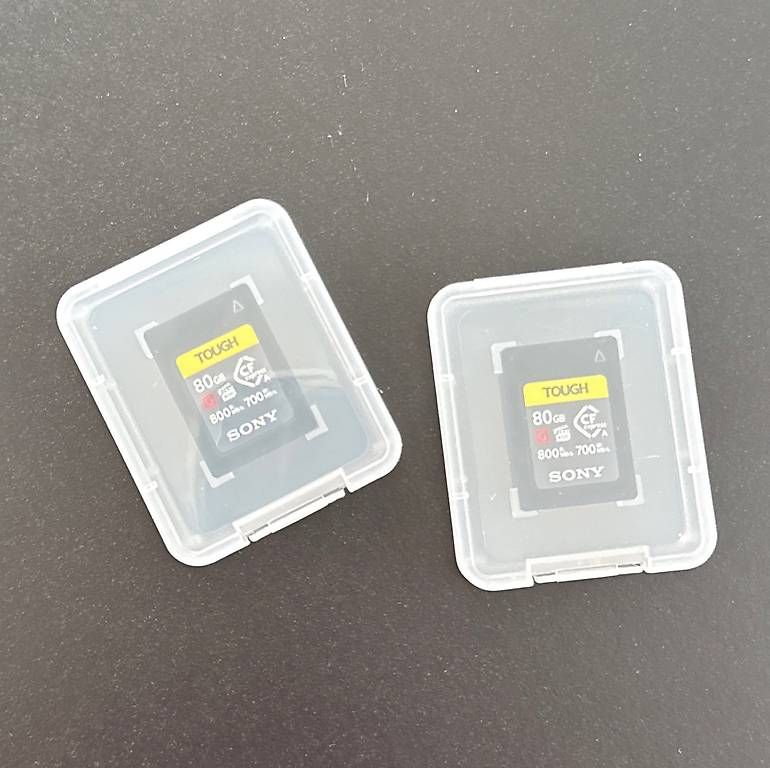 Sony Schede di memoria: 2x Sony CFexpress Typ-A 80 GB – Usato da St. Gallen venduto da nikargel