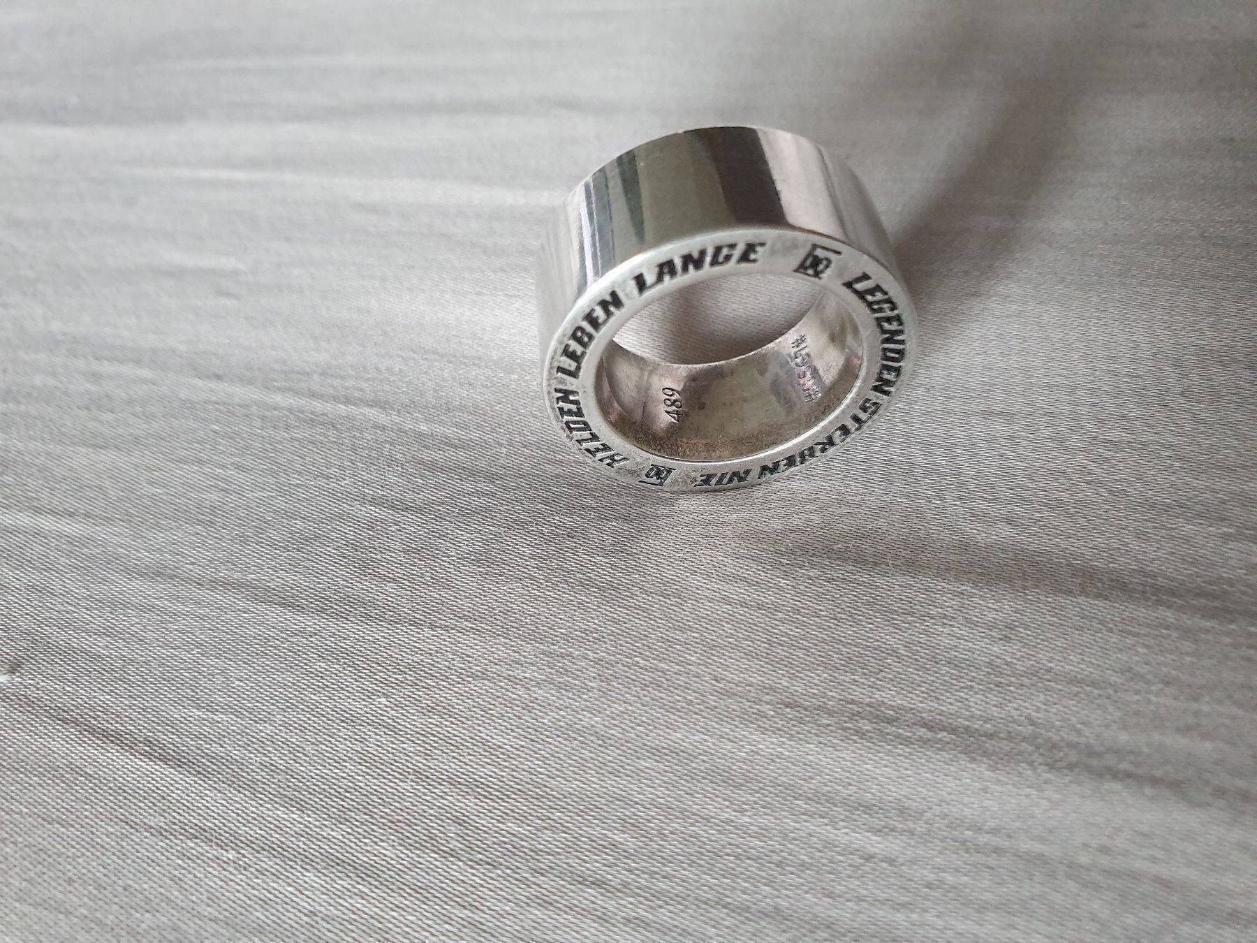 Ringe: Böhse Onkelz Ring mit eintragung B.O.S.C.. – Neu (gemäss Beschreibung) aus Alpnach Dorf von Claudio1488 1