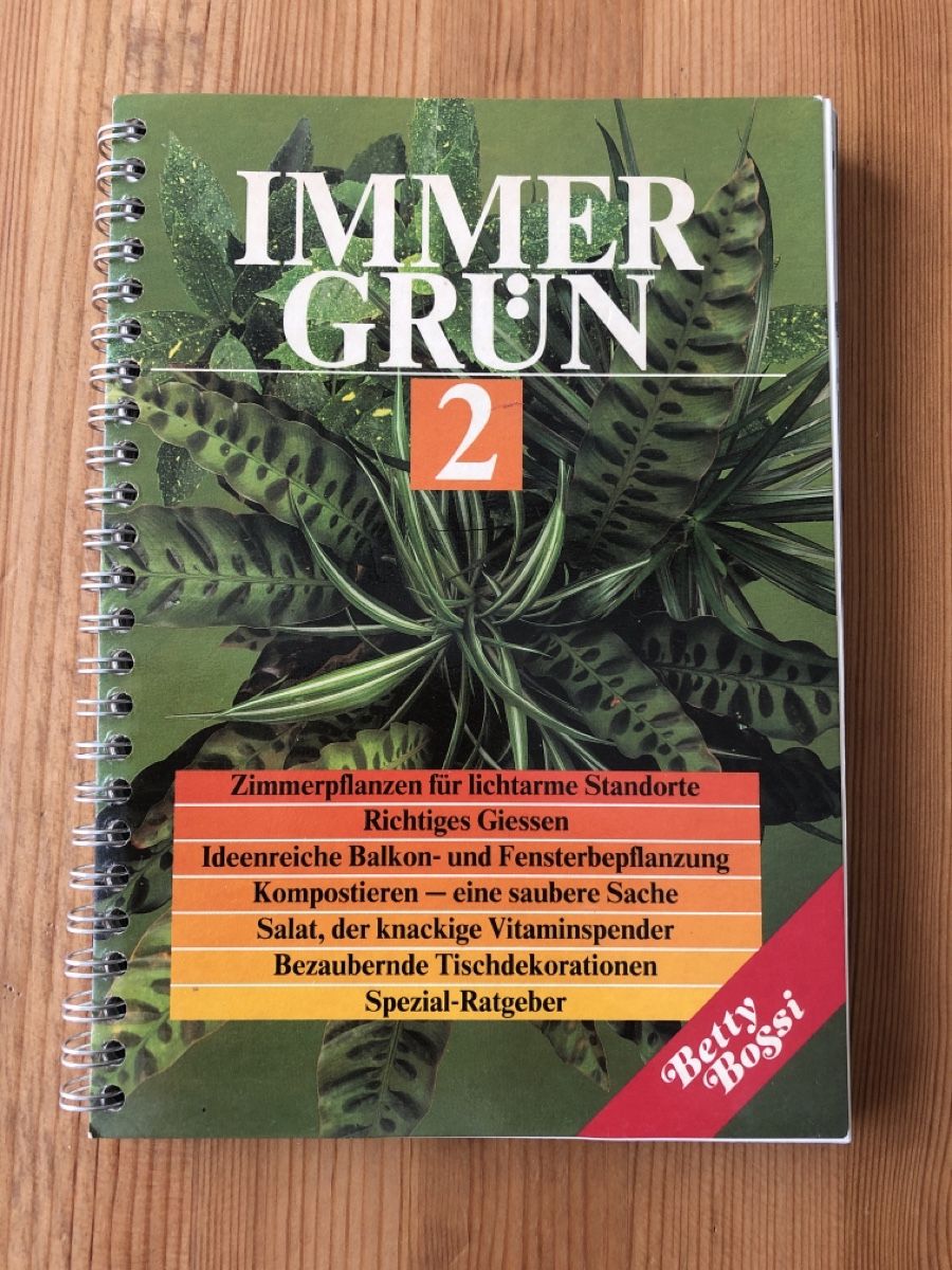 Bücher: Betty Bossi, Immer Grün 2 – Gebraucht aus Wittenbach von mansi19