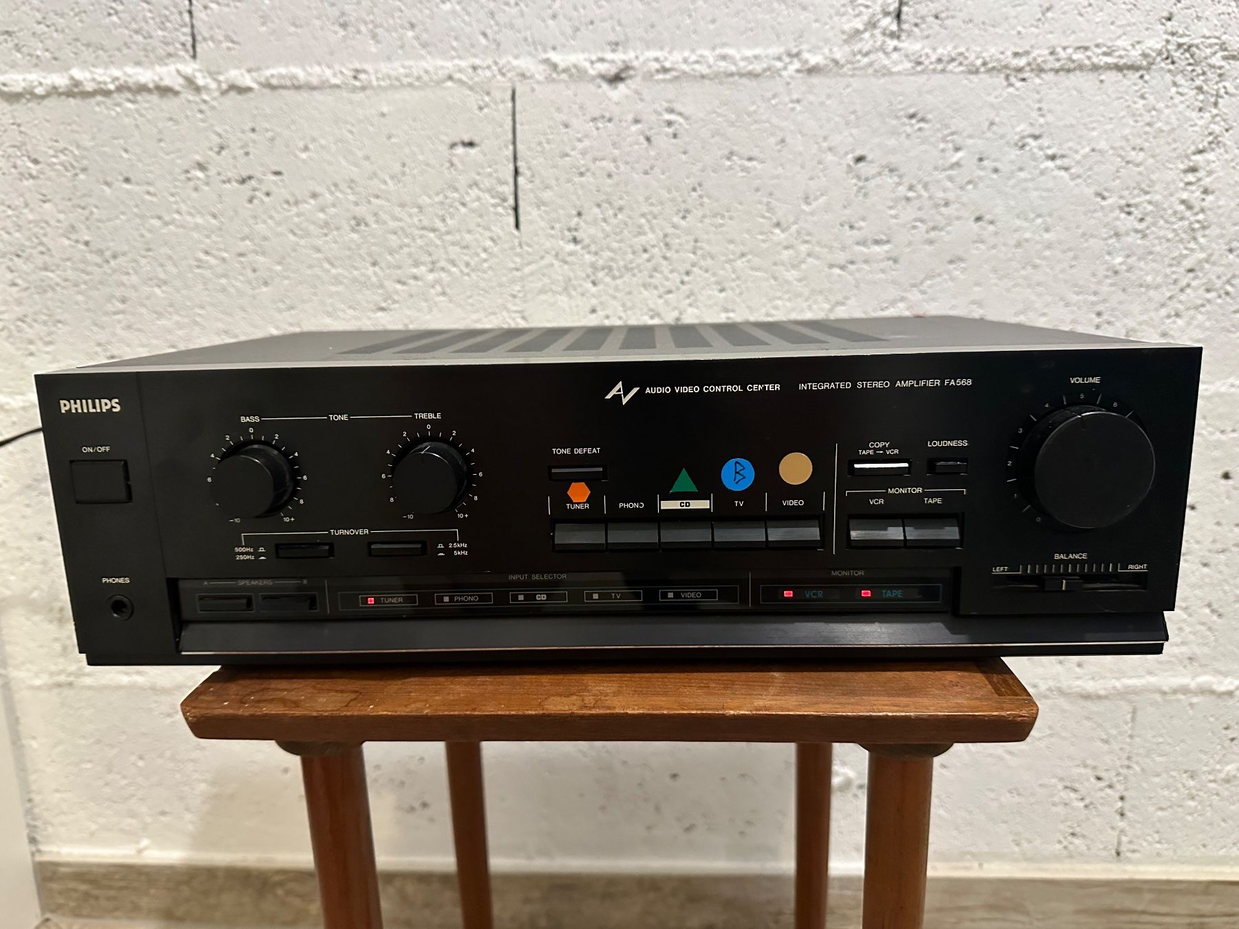 Philips Amplificatori: Stereo Amplifier Philips FA588 used condition black – Usato da Signy venduto da DeadFormatSociety