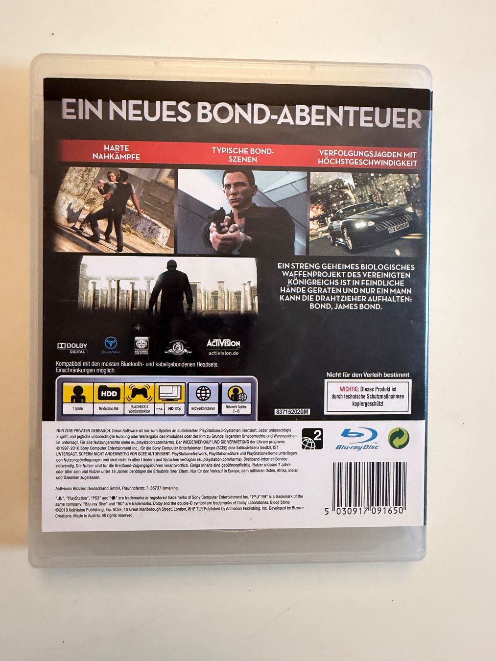 Spiele: PlayStation 3 Game BLOOD STONE 007 PS3 – Gebraucht aus Münsingen von Ganjam 2