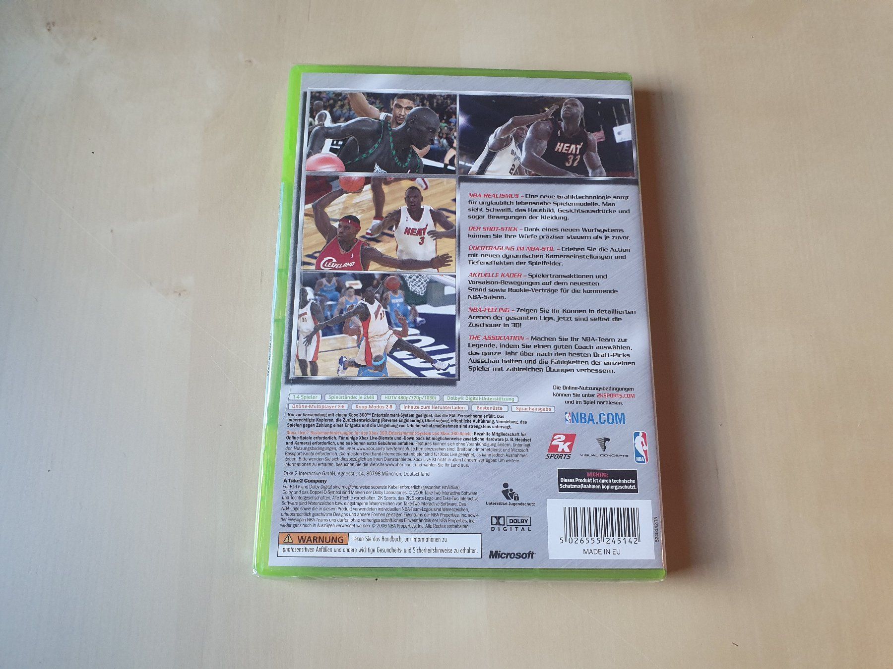 Microsoft Giochi: NBA 2K6 neu und ovp – Nuovo e nell'imballaggio originale da Stansstad venduto da collectorsshop 1