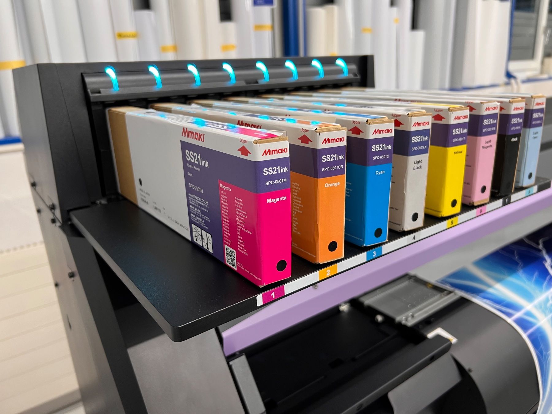 Stampanti: Mimaki CJV150-160 Grossformatdrucker/Schneideplotter Top! – Usato da Siebnen venduto da inf_dz9x 2