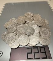 47 Stück 1 Franken in Silber 1861-1957 güntig pas cher 
