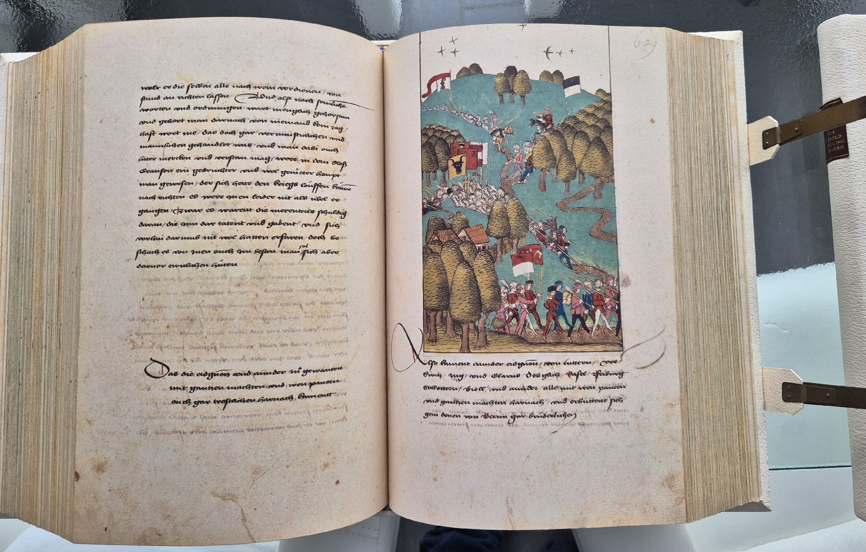 Livres: Die grosse Burgunderchronik mit Kommentarband – D'occasion à Kräiligen par Godebert 8