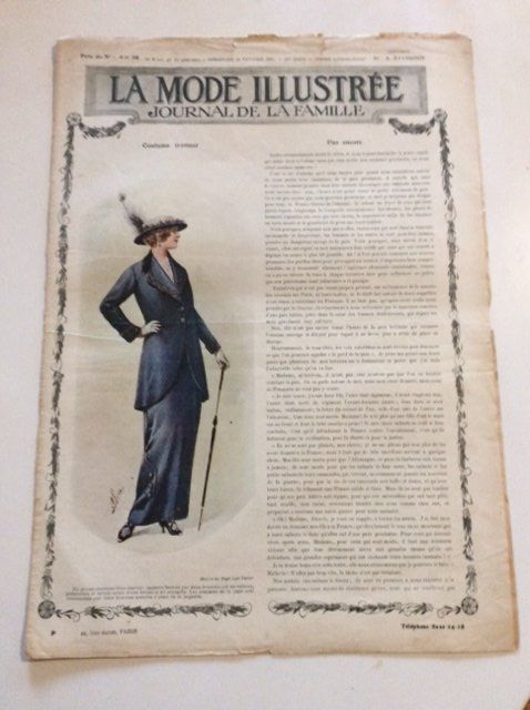 Riviste & Magazine: Journal sur la Mode 1915 – Usato da Genève venduto da edelweiss1900 1