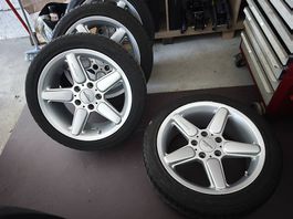 Original AC Schnitzer 8jx17 5x120 Felgen. 