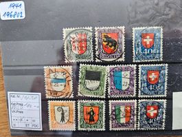 Tolle Vollstempel J18-J28 Kat. 180.-- ab nur 17.--