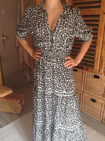 Traumhaftes Sommer Maxikleid Maxi Dress Max Studio Gr. L