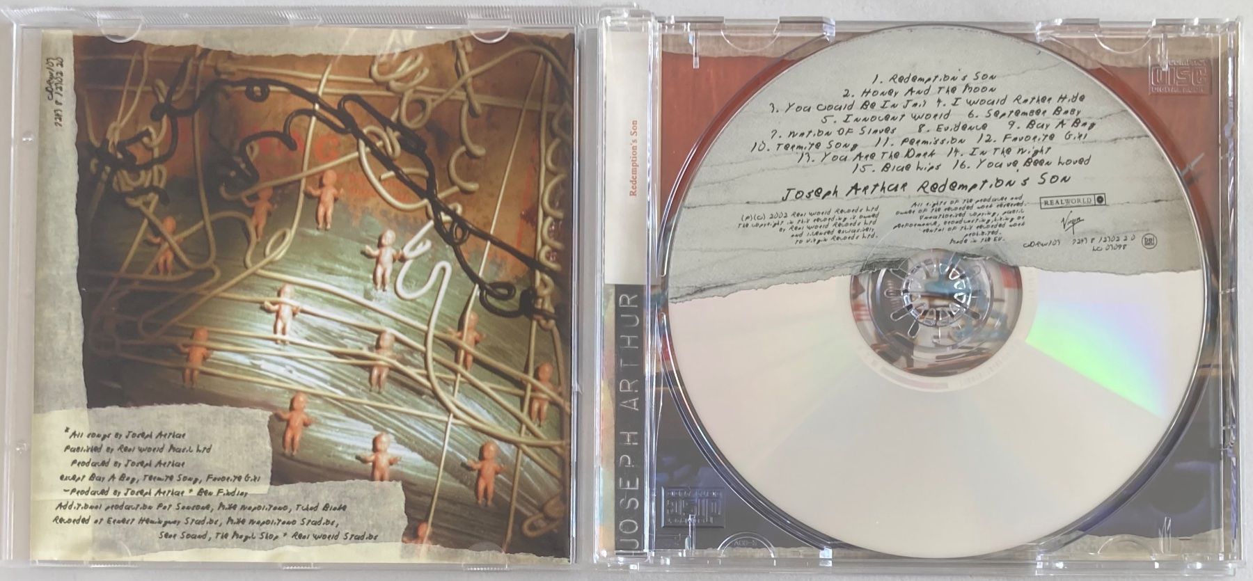 CD: JOSEPH ARTHUR - REDEMPTION'S SON – Usato da Poliez-Pittet venduto da Newtown-Records 2