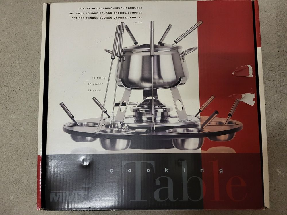 23 teiliges fondue bourguignonne set Kaufen auf Ricardo