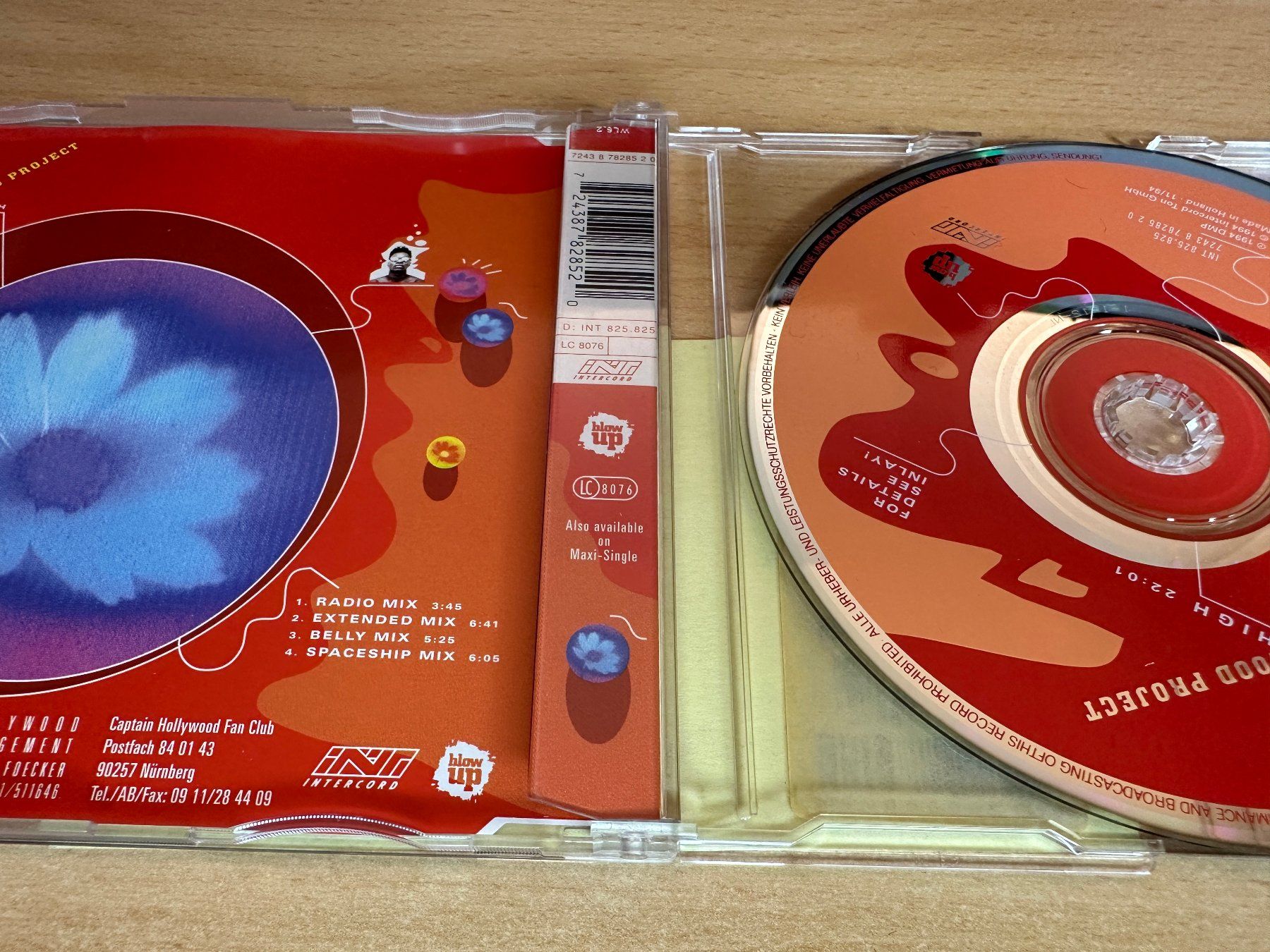 CD: Captain Hollywood Project – Flying High - Maxi  Single CD – Usato da Rikon im Tösstal venduto da Alpenmutz 1
