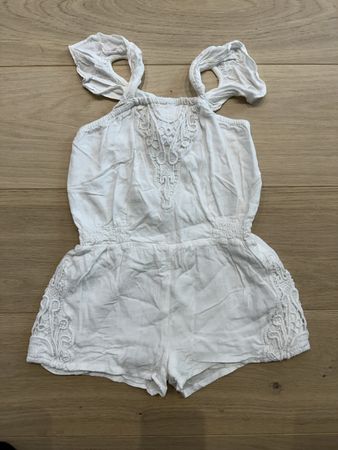 Joli combinaison short Carrément Beau 4 ans avec dentelle co