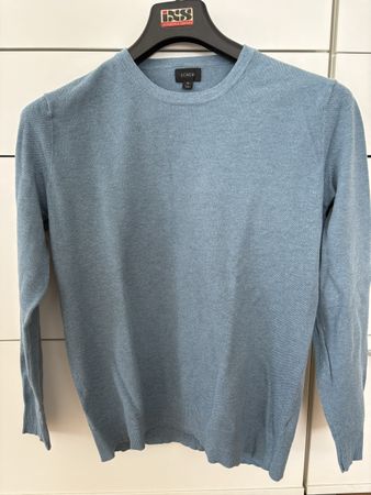 J.Crew 5% Cashmere Blue Sweater, Size M, Light & Cozy 