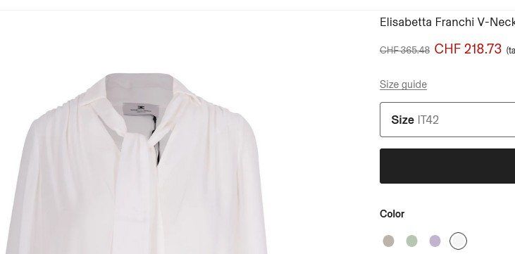 Franchi Camicette: Elisabetta Franchi Bluse / blouse .42 – Usato da Collonges venduto da arashee 6