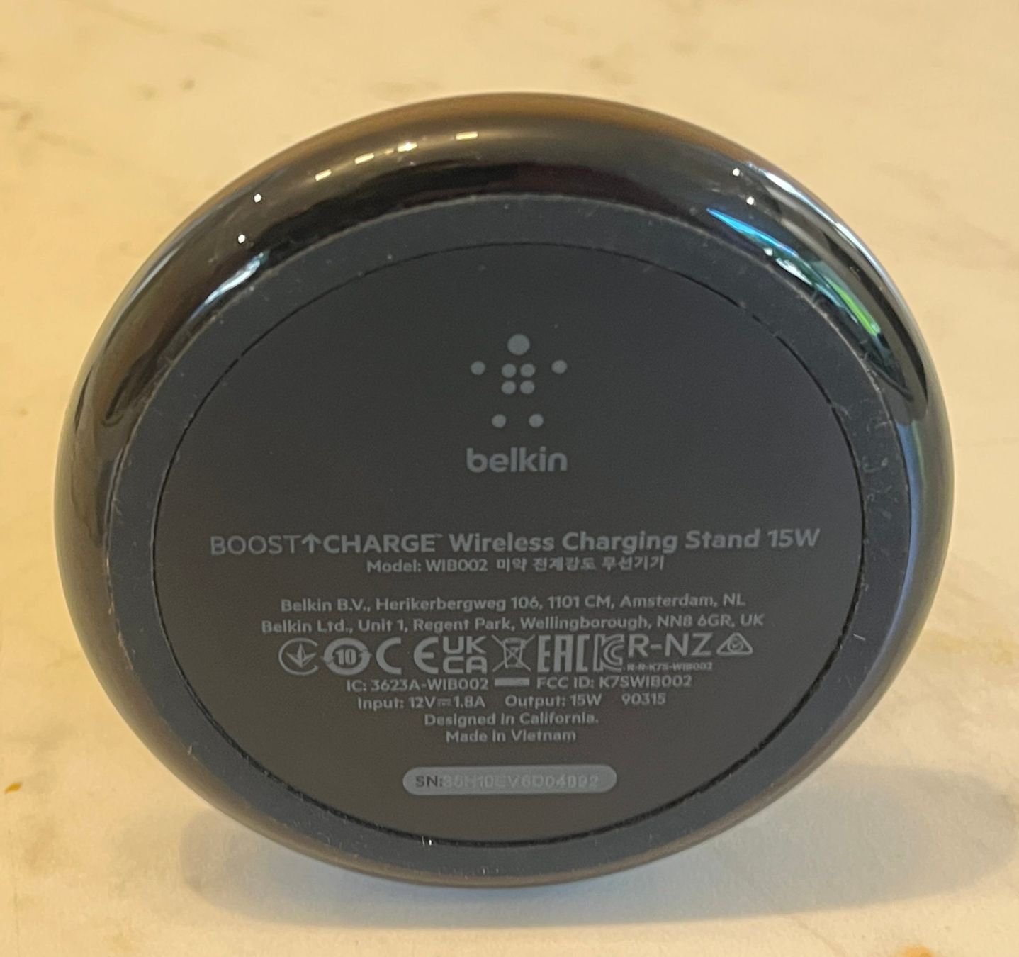 Belkin Caricabatterie: Belkin Boost Charge Wireless Charging Stand 15W – Nuovo (secondo la descrizione) da Le Noirmont venduto da bouboun21 2
