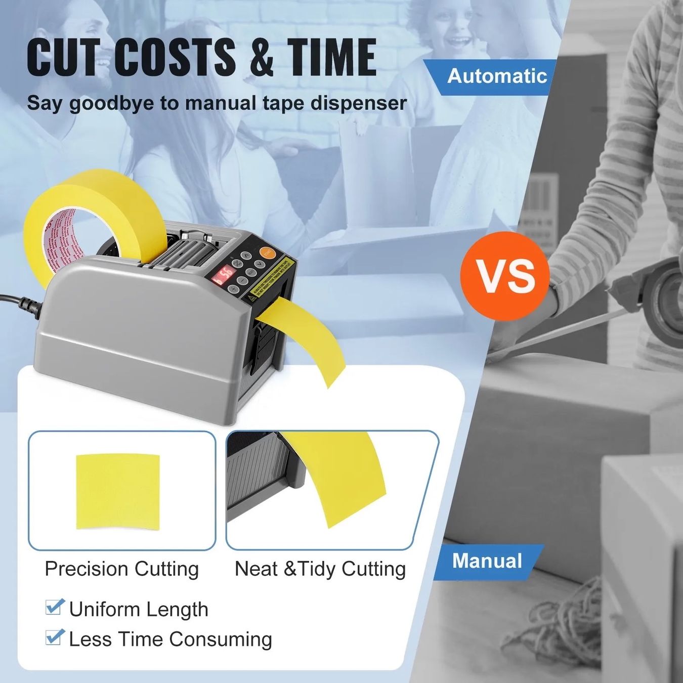 Tutte le macchine: Automatischer Klebebandspender elektrischer – Nuovo e nell'imballaggio originale da Bülach venduto da StoreInShop.com 5