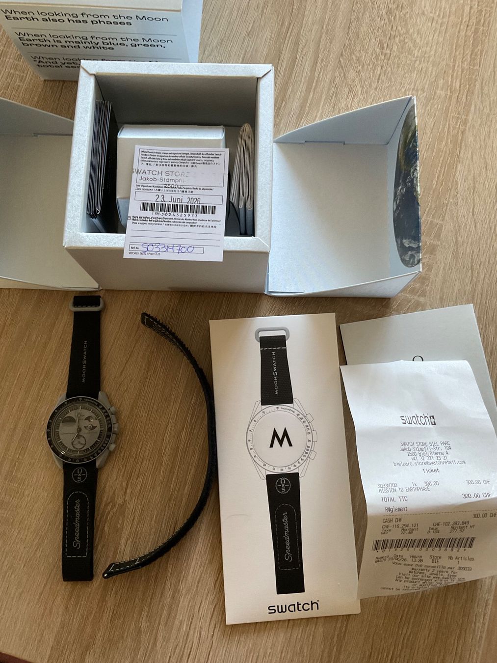 Omega Orologi: MISSION TO EARTHPHASE Oméga x Swatch – Nuovo e nell'imballaggio originale da Court venduto da Mick865 1