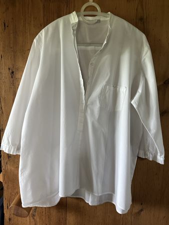 Nile Schlupfbluse weiss XL