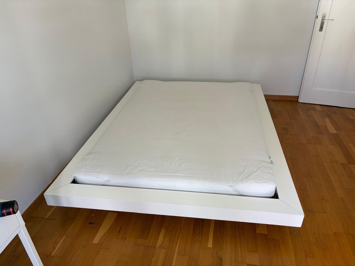 Betten: Doppelbett, 140/200 cm – Gebraucht aus Zürich von marcosone 2