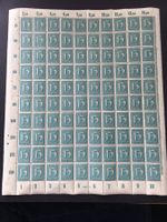 Timbres du Reich, 100 timbres 15 Mark