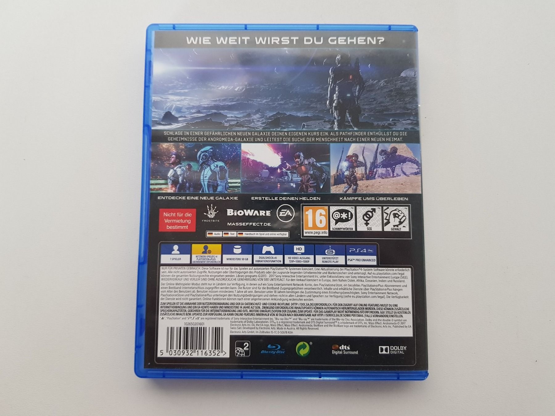 Sony Giochi: Mass Effect Andromeda - Playstation 4 – Usato da Bassersdorf venduto da retrolab 2