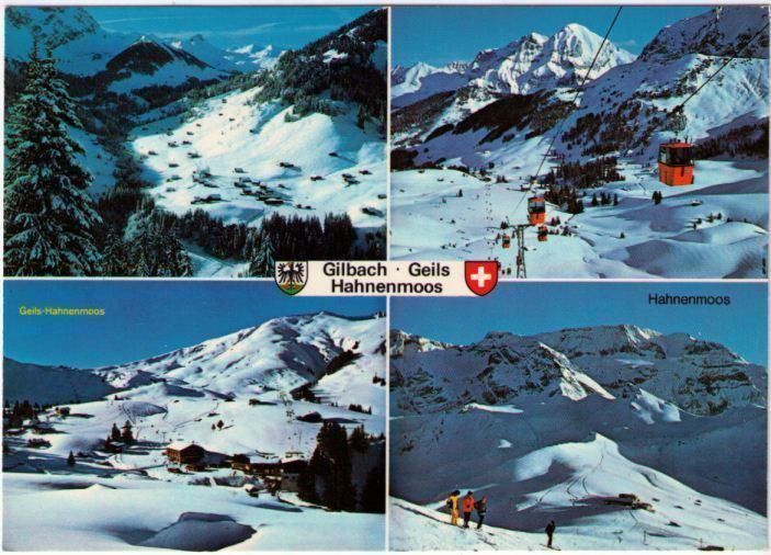 Cartoline postali: Adelboden - 4 Bild AK – Usato da Binningen venduto da Mountainrider