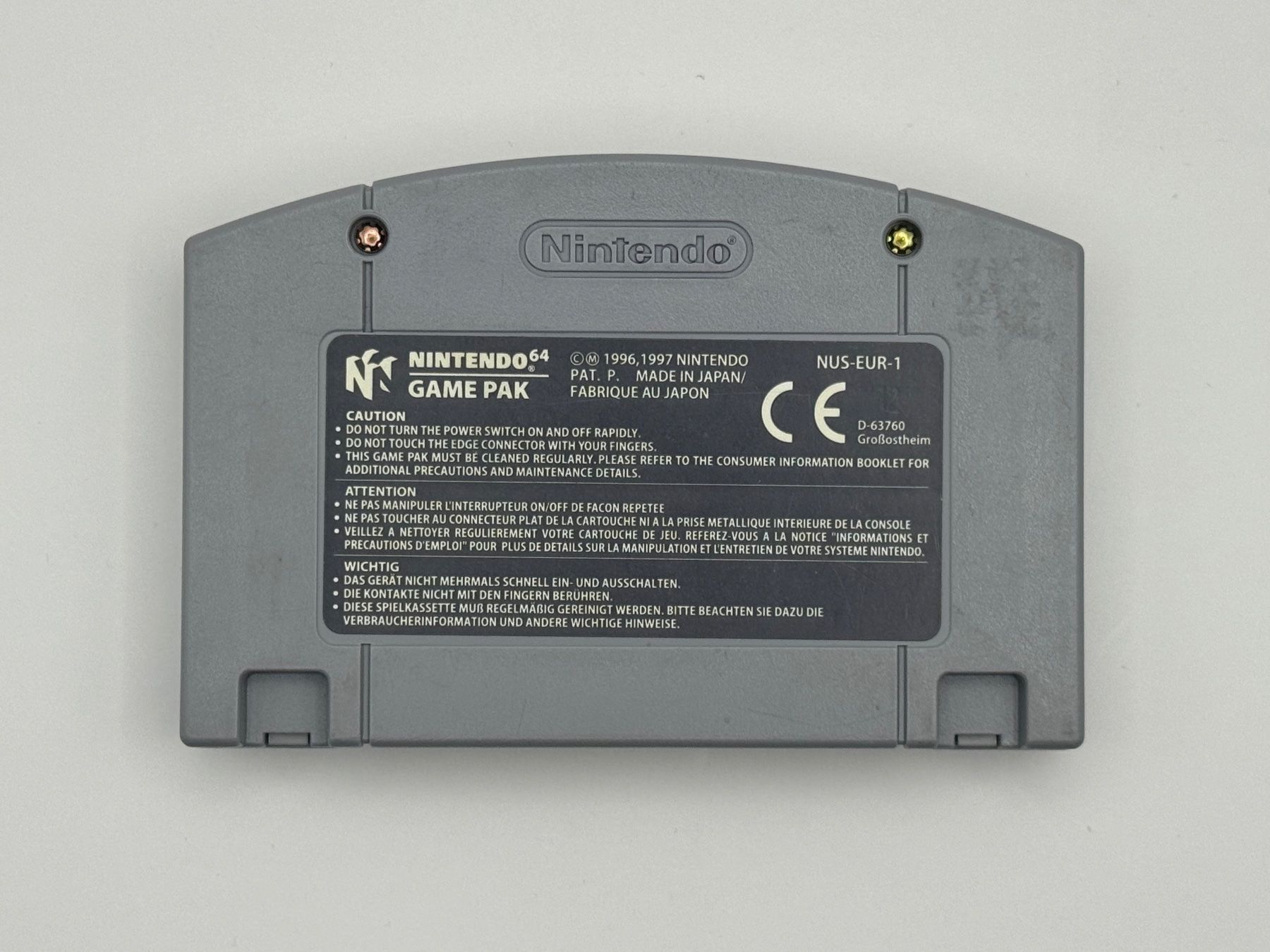 Nintendo Giochi: N64 Super Mario 64 – Usato da Bettlach venduto da awi_7jcb 1