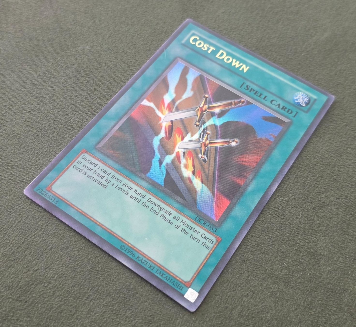 Yugioh Carte collezionabili: Yu-Gi-Oh! Unl. DCR-053 Cost Down EX – Usato da Oberwil BL venduto da Autobueb 1