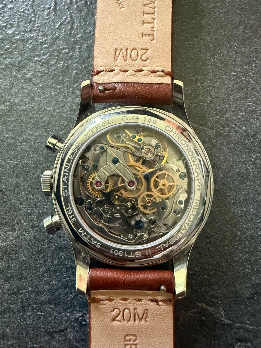 Orologi: Sugess Mechanische Chronograph ST19 – Usato da Hombrechtikon venduto da stonefenix 4