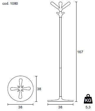 Garderobe: Rexite Garderobenständer Pop – Neu (gemäss Beschreibung) aus Biel/Bienne von Bureaurama 1